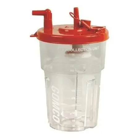 Gomco – Suction Collection Bottle Kit 1100 mL Snap-On Lid – 01-90-3695