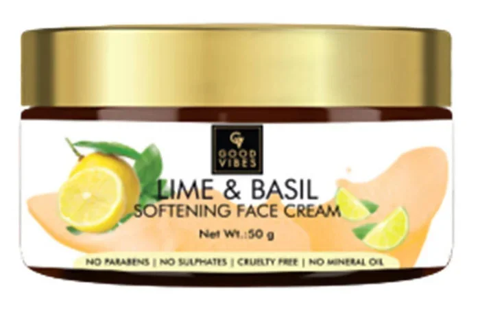 Good Vibes Softening Face Cream – Lime and Basil