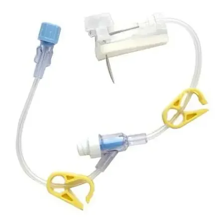 Gripper – Huber Infusion Set 20 Gauge 1-1/4 Inch 8 Inch Tubing Needless Y-site – 21-2949-24