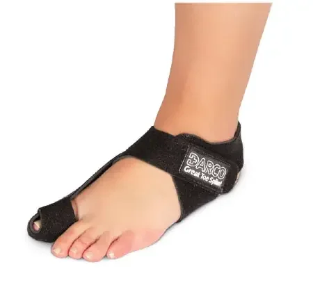 GTS – Toe Splint Small Hook and Loop Closure Male 3-1/2 to 6 / Female 5 to 7-1/2 Left Foot – GTS1L
