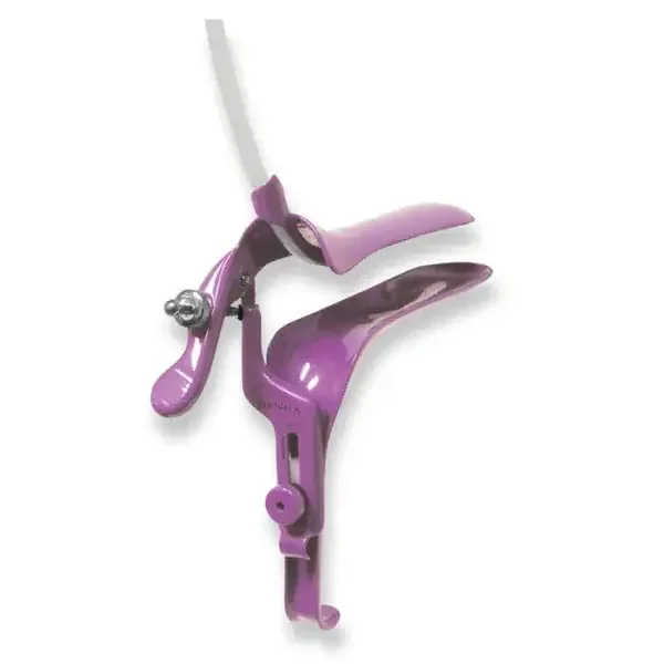 Gynex – Electrosurgical Vaginal Speculum Graves NonSterile Surgical Grade Coated Stainless Steel Large Left Side Open with PSE Tube Reusable Without Light Source Capability – 2823