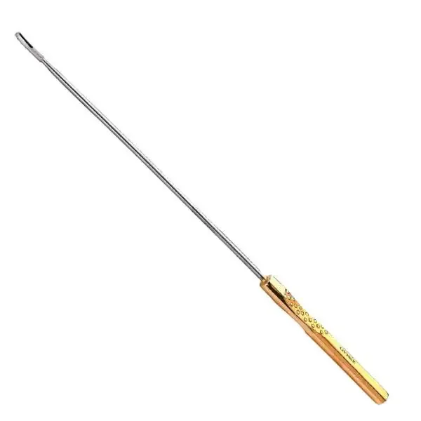 Gynex – Endocervical Biopsy Curette Kevorkian 12 Inch Length Flat Handle Round Tip with Basket – 3015