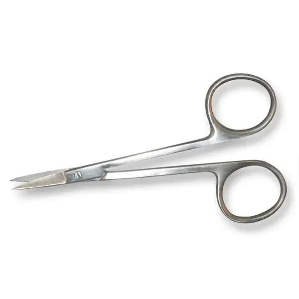 Gynex – Iris Scissors 11 cm Surgical Grade Stainless Steel NonSterile Finger Ring Handle Straight Sharp Tip / Sharp Tip – S3816