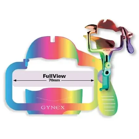 Gynex FullView – Vaginal Speculum Graves NonSterile Surgical Grade Titanium Coated Stainless Steel Large Reusable Without Light Source Capability – TT0655