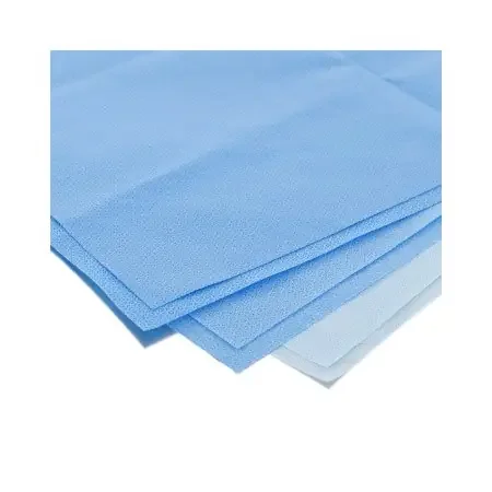 HALYARD* H400 – Sterilization Wrap Medium Blue 45 X 45 Inch Single Layer SMS Polypropylene Steam / EO Gas – 68245