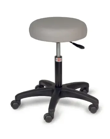 Hausmann Industries – Exam Stool Backless Pneumatic Height Adjustment 5 Casters Slate Blue – 2153-V15