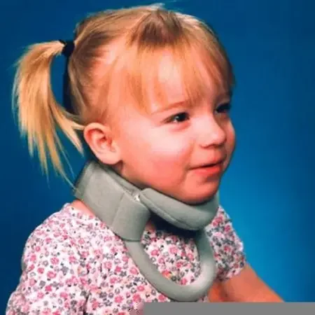 Headmaster – Rigid Cervical Collar Adjustable Shape Frame Adult Large One-Piece / Trachea Opening Adjustable Height 5 Inch Chin to Jaw Length – 307003