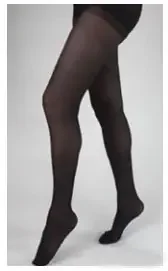 Health Support – Compression Stocking Thigh High Size C / Regular Black Closed Toe – 111304