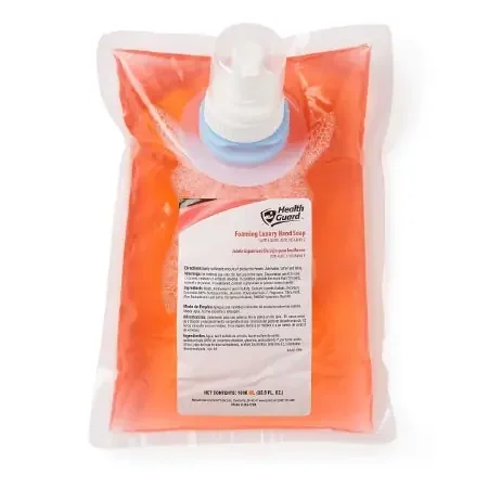 HealthGuard – Soap Foaming 1,000 mL Dispenser Refill Bag Tropical Scent – KUT69041MED