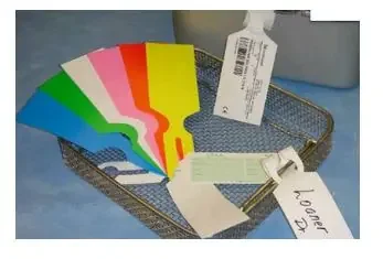 Healthmark Industries – Blank Label Instructional Label White Paper 2-1/2 X 8-1/2 Inch – 403115