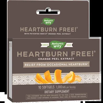 Heartburn Free 1000 mg 10 gels