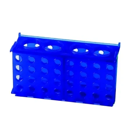 Heathrow Scientific – 4-Way Test Tube Rack 80 Place 1.5 to 2.0 / 0.5 / 15 / 50 mL Tube Size Blue 2-1/8 X 3-3/4 X 6-7/8 Inch – HS29022B