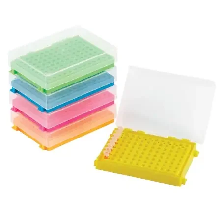 Heathrow Scientific – 96-Well / PCR Tube Microcentrifuge Tube Rack 96 Place 0.2 mL Tube Size Assorted 1-1/5 X 3-7/8 X 5-1/5 Inch – HS23461A