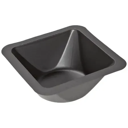 Heathrow Scientific – Weighing Dish Wide Flat Bottom Black Polystyrene – HS1423BB