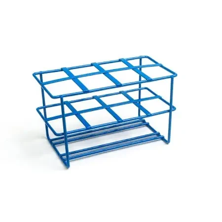 Heathrow Scientific – Wire Rack Test Tube Rack 8 Place 50 mL Tube Size Blue 3-1/5 X 3-1/2 X 5-4/5 Inch – HS232461