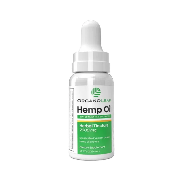 Hemp Oil Tincture 2000 mg 1 oz *