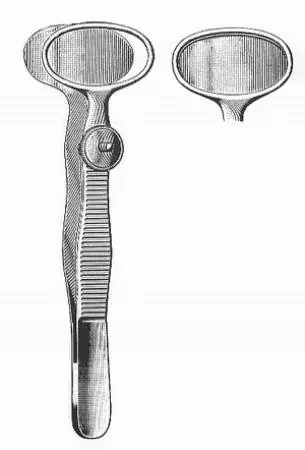 HerMann Medizintechnik – Chalazion Forceps Desmarres 3 Inch Length Surgical Grade Straight – H143-25609