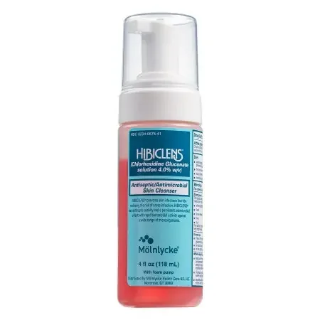 Hibiclens – Antiseptic / Antimicrobial Skin Cleanser 4 oz. Pump Bottle 4% Strength CHG (Chlorhexidine Gluconate) NonSterile – 57541