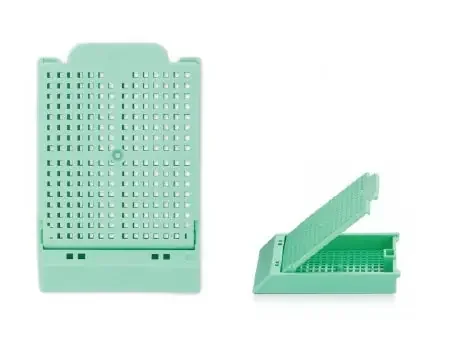 Histosette II – Biopsy Cassette Acetal Aqua – M493-12