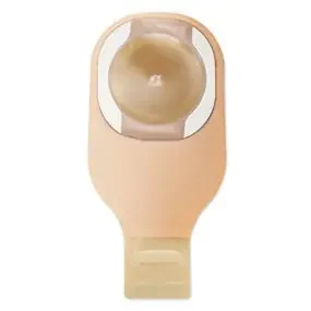 Hollister – Ostomy Pouch One-Piece System 12 Inch Length Drainable Flat, Pre-Cut – 8940