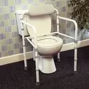 Homecraft – Toilet Safety Rail White – 557475