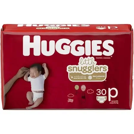 Huggies Little Snugglers – Unisex Baby Diaper Micro Preemie Disposable Moderate Absorbency – 40581