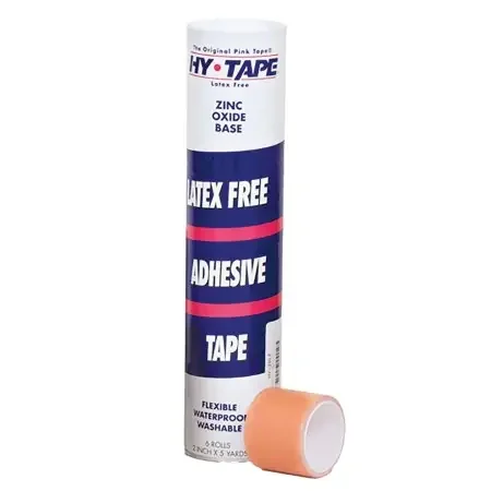 Hy-Tape – Medical Tape Waterproof Zinc Oxide Adhesive 1/4 Inch X 5 Yard Pink NonSterile – 014BLF
