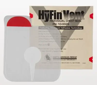 HyFin Individual – Chest Seal 6 X 6 Inch 1 per Pack Pouch NonSterile – 10-0029