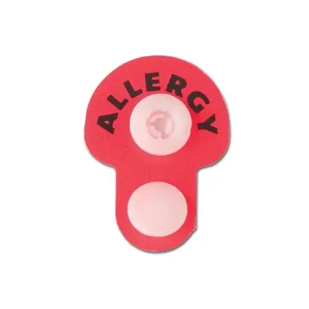 Ident-Alert – Identification Wristband Alert Band Permanent Snap Allergy – 8620A-16-PDO