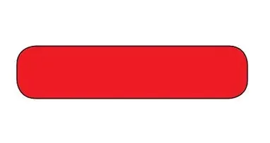 Indeed – Blank Label Multipurpose Label Red 3/8 X 1-5/8 Inch – 2201