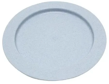 Inner Lip – Plate Blue Reusable Plastic 9 Inch Diameter – 62-0110