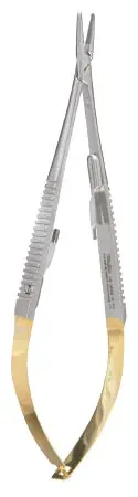 Integra Lifesciences – Needle Holder 5-1/2 Inch Length Straight Serrated Jaws Spring Handle – 18-1828A-TC