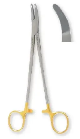 Integra Lifesciences – Needle Holder 8-1/2 Inch Length Serrated Jaws Finger Ring Handle – 8-100TC