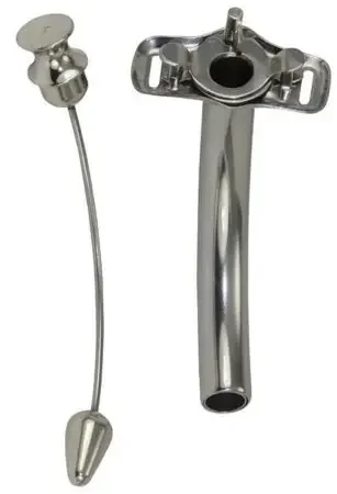 Integra Lifesciences – Tracheostomy Tube Jackson Original Short Size 7 Uncuffed – 23-1248SS