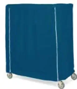 Intermetro Industries – Cart Cover Mariner Blue 24 X 48 X 62 Inch Hook and Loop Closure – 24X48X62VCMB