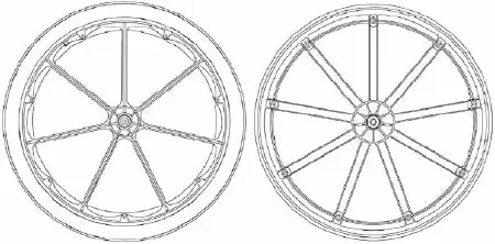 Invacare – Wheelchair Tire For Wheelchair – 1037774