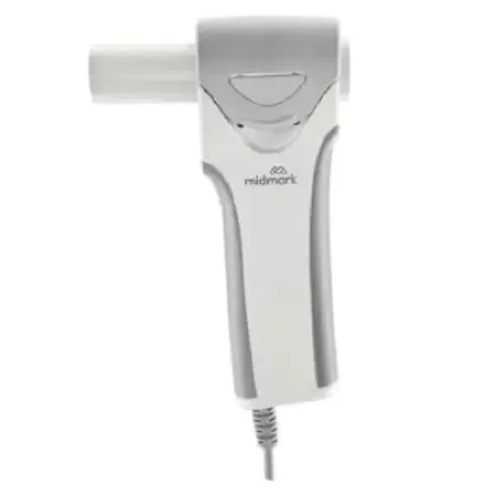 IQspiro – Spirometer with Calibration Syringe +/- 14 L/s Digital Display Disposable Mouthpiece – 4-000-0028