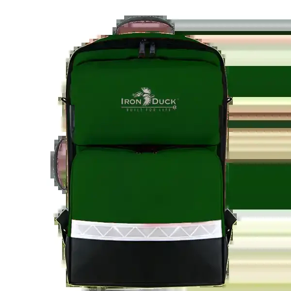 Iron Duck – BLS Trauma Backpack Red / Black Nylon 8 X 14 X 21 Inch – 35132-RD