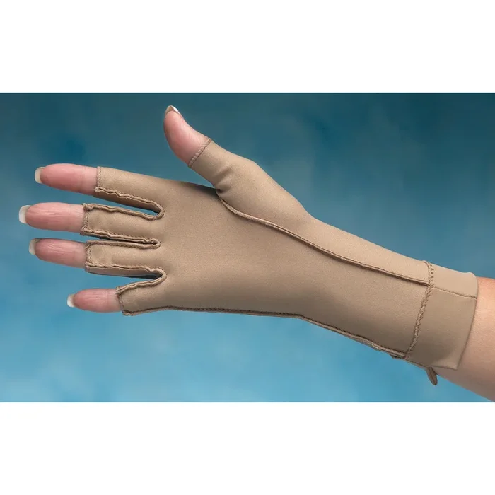 Isotoner Fingerless Therapeutic Gloves Xsmall 5″ – 6″ 1 PR