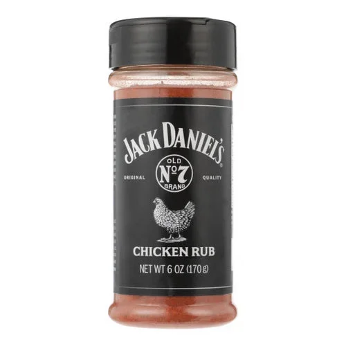 Jack Daniels, Ssnng Rub Chckn, 6 Oz(Case Of 6)