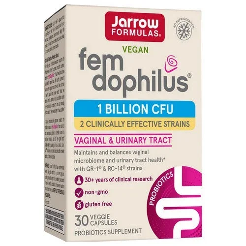 Jarrow Formulas, Women’s Fem-Dophilus, 1 Billion CFU, 30 Caps
