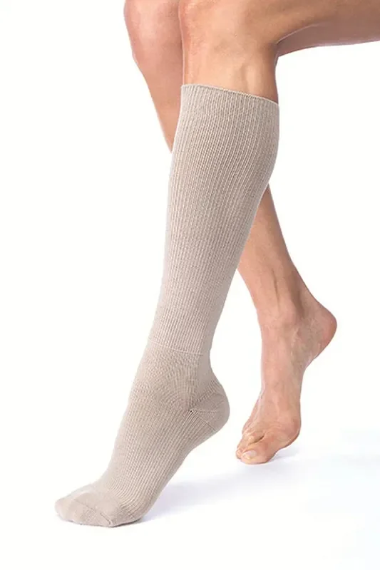 JOBST FarrowHybrid – Compression Socks Knee High Size 1 / X-Large / Wide Black Closed Toe – 7666419