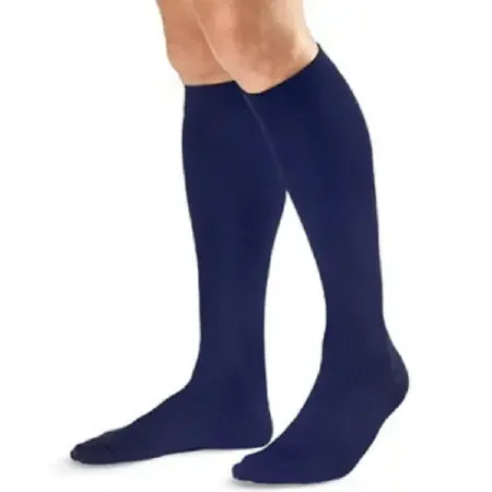 JOBST for Men Dress – Compression Socks Knee High Small Navy Closed Toe – 110784