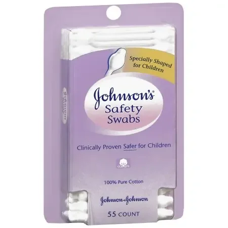 Johnsons – Swabstick Cotton Tip Cotton Shaft 3 Inch NonSterile 55 per Pack – 38137008256