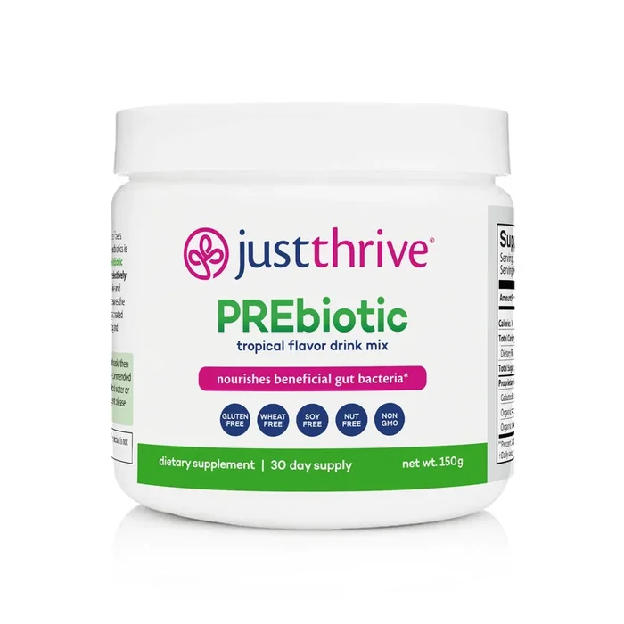 JustThrive – Precision PREbiotic Powder Tropical Flavor – 150 Grams