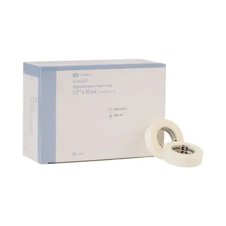 Kendall Hypoallergenic – Medical Tape Breathable Paper 1/2 Inch X 10 Yard White NonSterile – 1596C