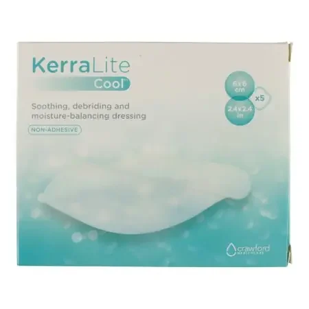 KerraLite Cool – Hydrogel Dressing 6 X 6 Inch Square – CWL1009