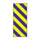 Key Surgical – Blank Label Tape Instructional Label Purple, Yellow Vinyl 1/4 Inch – T-320-0506