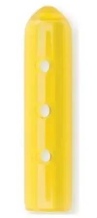 Key Surgical – Instrument Tip Protecting Cap 0.187 OD X 1 L Inch, Yellow Tint, With Vent, Round, Sterile, Disposable – 3-08-05