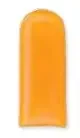 Key Surgical – Instrument Tip Protecting Cap 0.375 X 1 Inch, Orange Tint, Flat Shape – 3-02-07